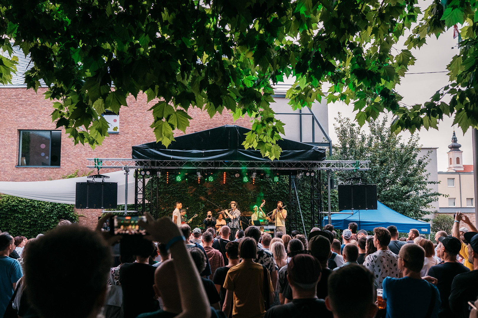 Nádvorie Trnava – koncert, ilustračné foto Zdroj: Nádvorie